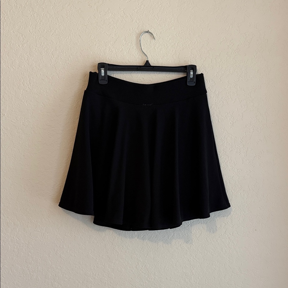 Chic Black Skater Skirt for Women